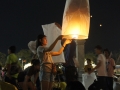 Himmelslaternen in Bangkok