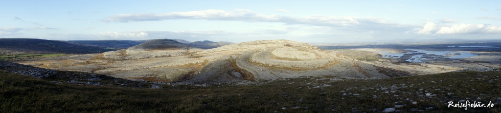 irland the burren nationalpark landschaft