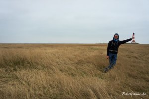 robs lehnt an westerhever leuchtturm
