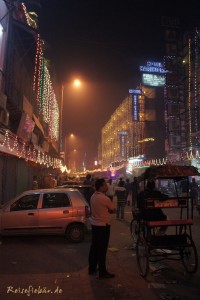 indien delhi diwali lichterfest main bazar
