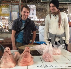 thailand kochkurs schweinekopf markt chiang rai