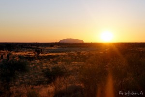 australien uluru ayers rock sonnenaufgang