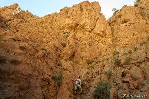 marokko canyon klettern dades schlucht