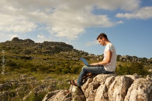 spanien el torcal laptop felsen